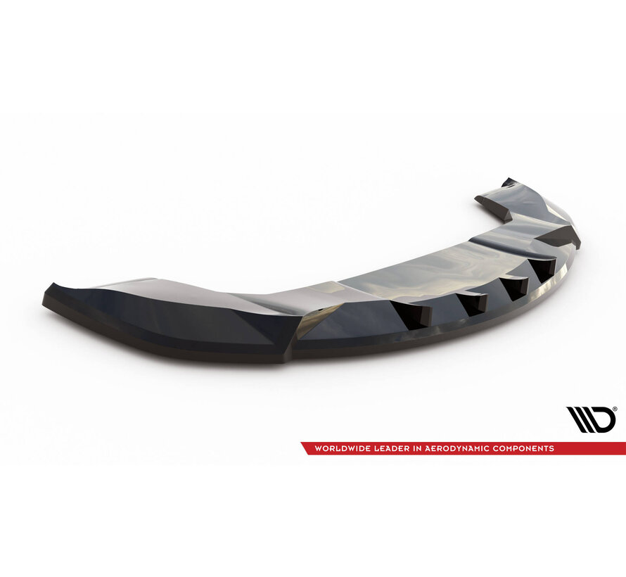 Maxton Design Front Splitter V.2 Tesla Model X Mk1 Facelift