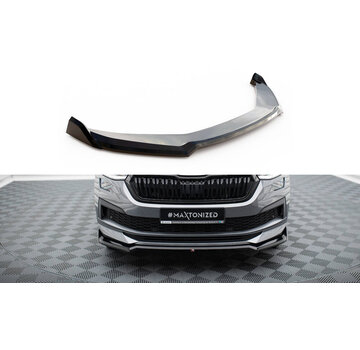 Maxton Design Maxton Design Front Splitter V.2 Skoda Kodiaq Sportline Mk1 Facelift