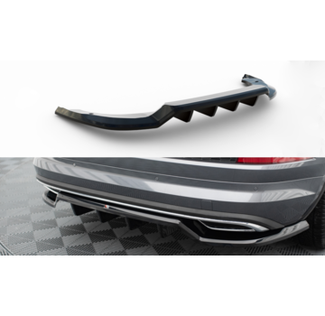 Maxton Design Maxton Design Rear Splitter (with vertical bars) Skoda Kodiaq Sportline Mk1 Facelift