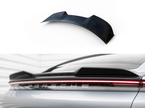 Maxton Design Maxton Design Spoiler Cap 3D Porsche Taycan / Taycan 4 / Taycan 4S / Taycan GTS Mk1