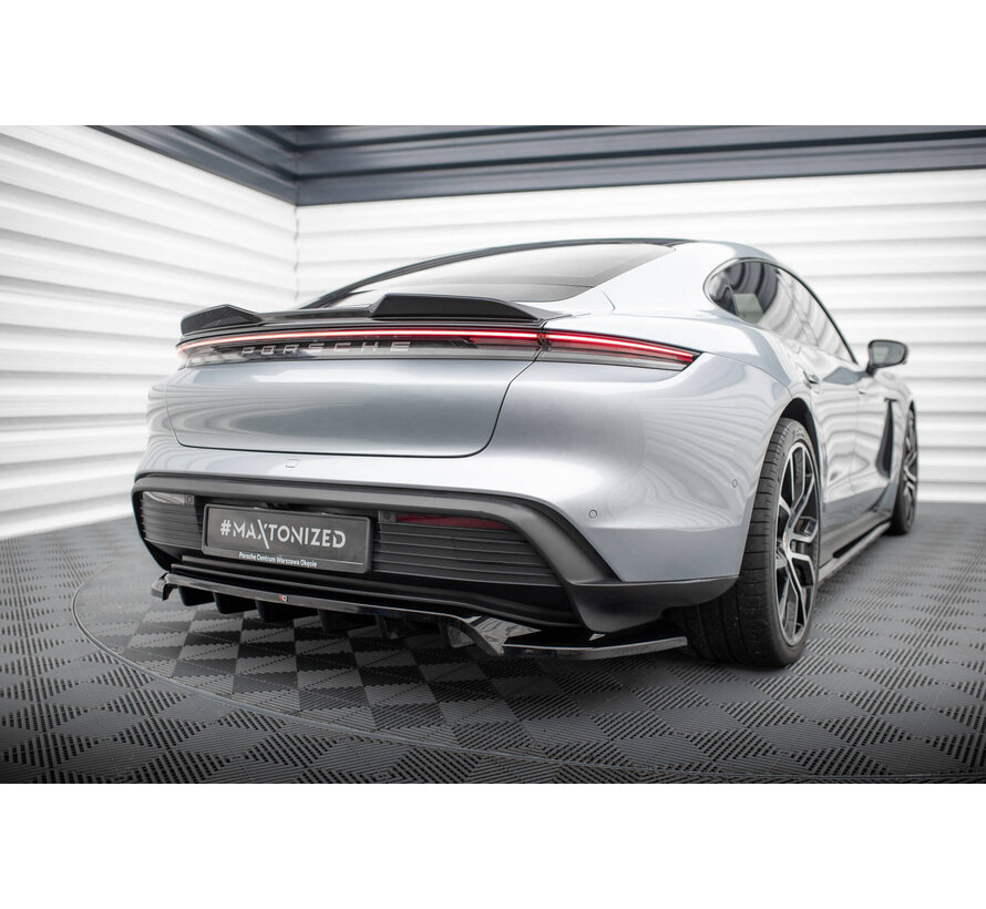 Maxton Design Spoiler Cap 3D Porsche Taycan / Taycan 4 / Taycan 4S / Taycan GTS Mk1