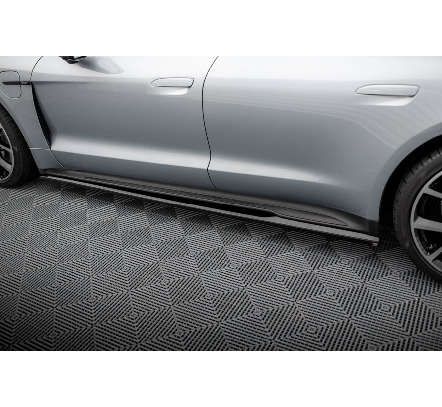 Maxton Design Side Skirts Diffusers Porsche Taycan Sport Design / Taycan 4 Sport Design / Taycan 4S Design / Taycan GTS Sport Design Mk1
