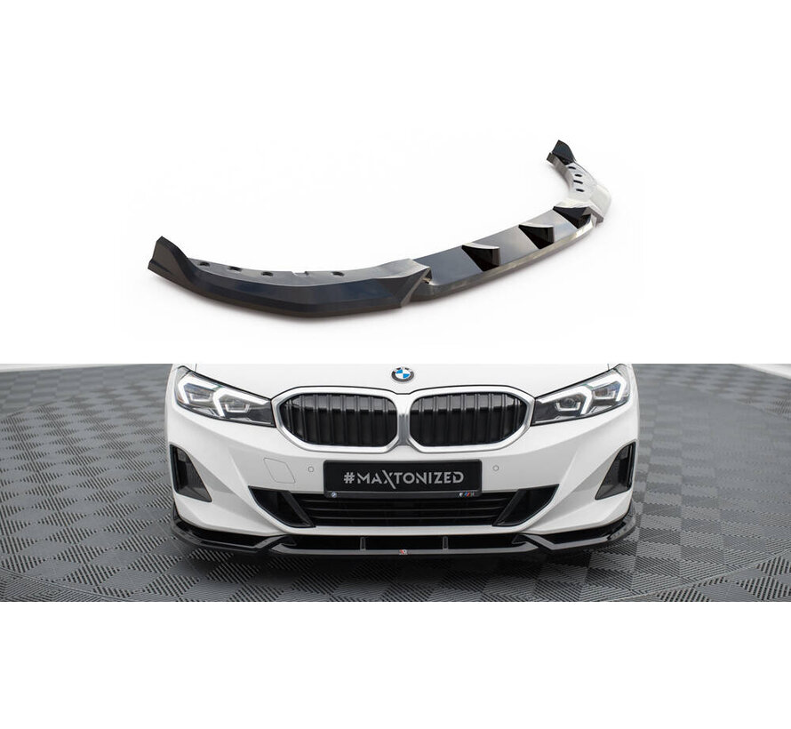 Maxton Design Front Splitter passend voor BMW 3 Sedan / Touring G20 / G21 Facelift