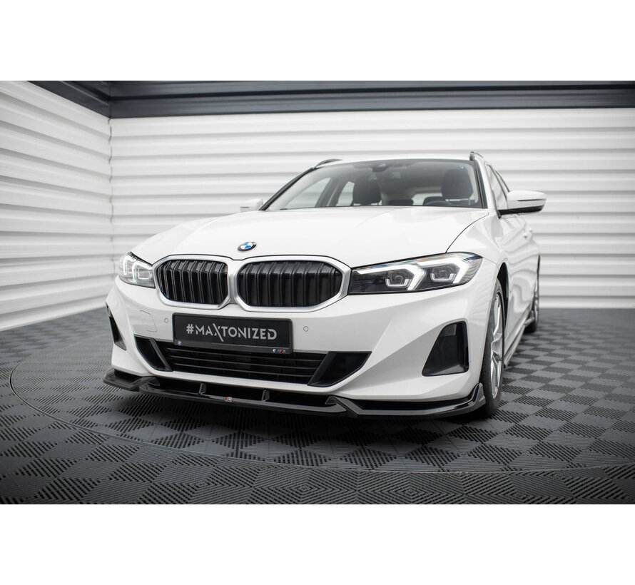 Maxton Design Front Splitter passend voor BMW 3 Sedan / Touring G20 / G21 Facelift