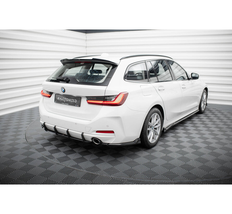 Maxton Design Rear Side Splitters BMW 3 Sedan / Touring G20 / G21 Facelift