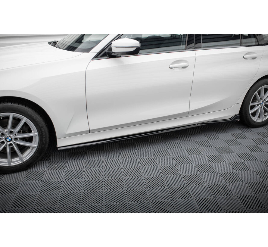Maxton Design Side Skirts Diffusers BMW 3 Sedan / Touring G20 / G21 Facelift