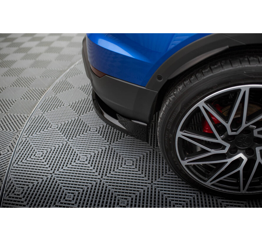 Maxton Design Rear Splitter (with vertical bars) Seat Arona FR Mk1 Facelift