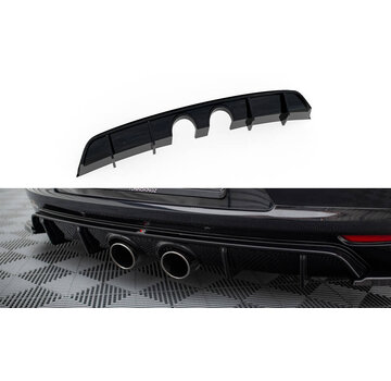 Maxton Design Maxton Design Rear Valance V.2 Volkswagen Scirocco Mk3 (R32 Exhaust)