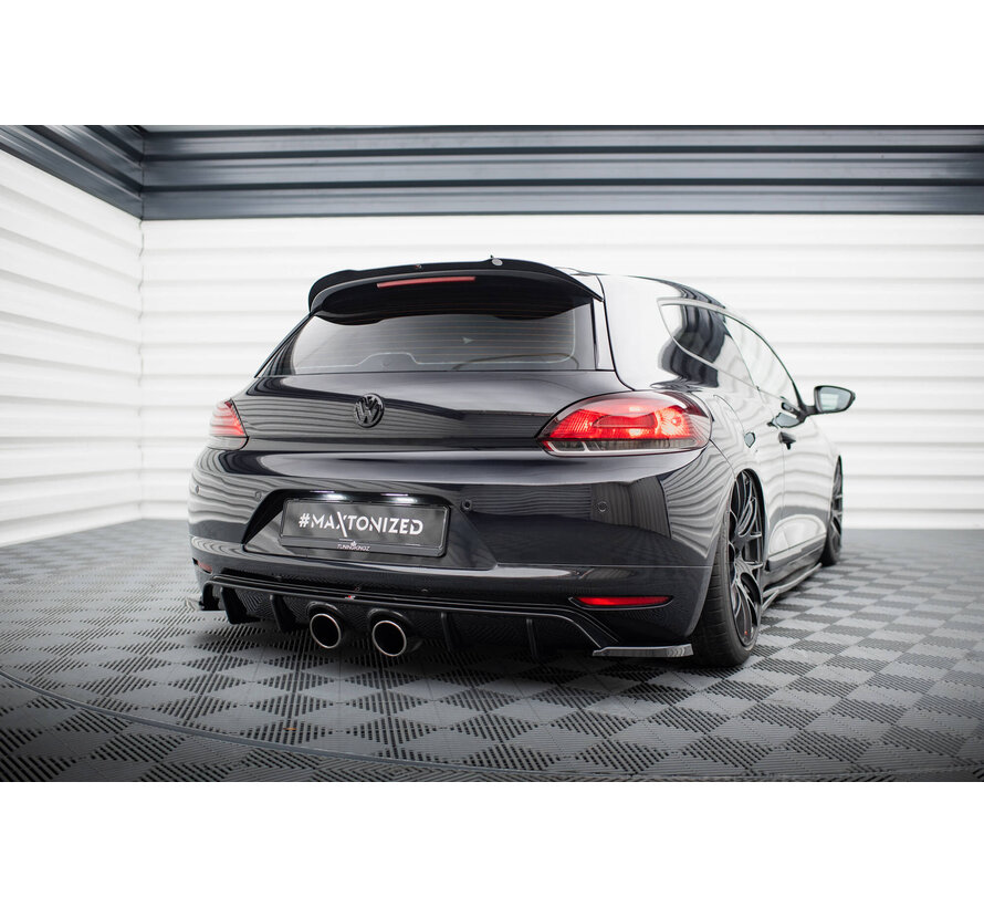 Maxton Design Rear Valance V.2 Volkswagen Scirocco Mk3 (R32 Exhaust)
