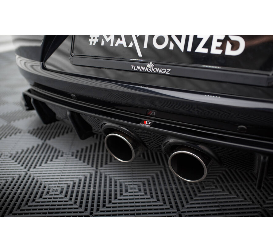 Maxton Design Rear Valance V.2 Volkswagen Scirocco Mk3 (R32 Exhaust)
