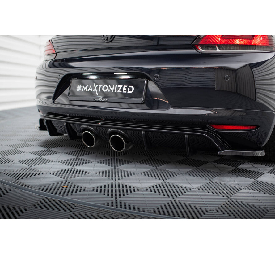 Maxton Design Rear Valance V.2 Volkswagen Scirocco Mk3 (R32 Exhaust)