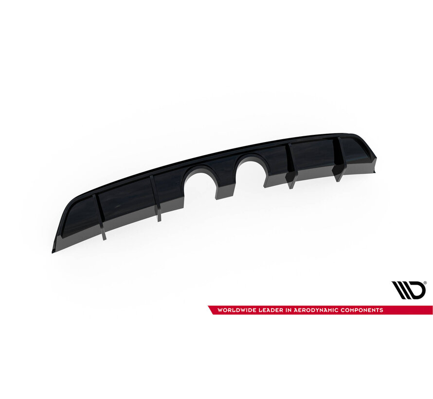 Maxton Design Rear Valance V.2 Volkswagen Scirocco Mk3 (R32 Exhaust)