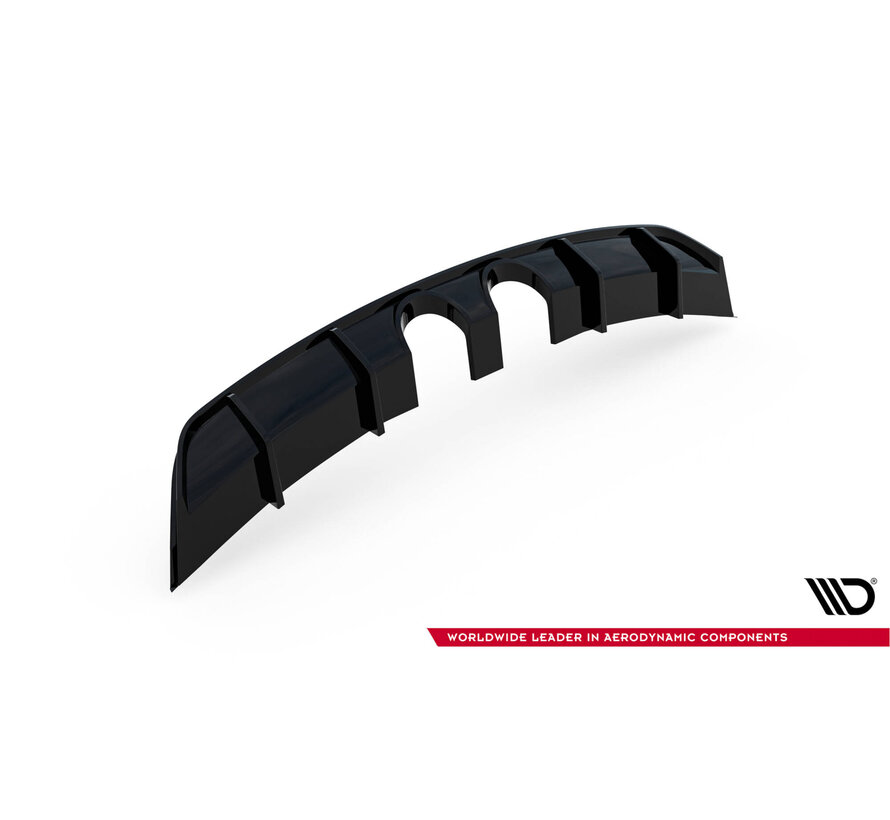 Maxton Design Rear Valance V.2 Volkswagen Scirocco Mk3 (R32 Exhaust)