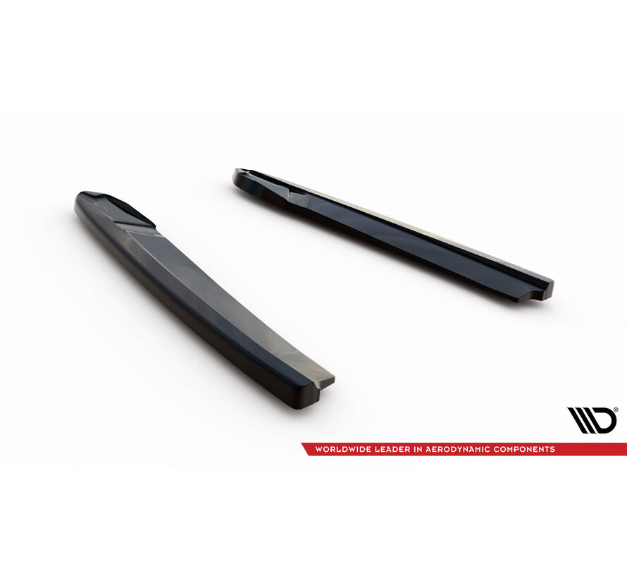 Maxton Design Rear Side Splitters V.4 Skoda Octavia RS Mk4