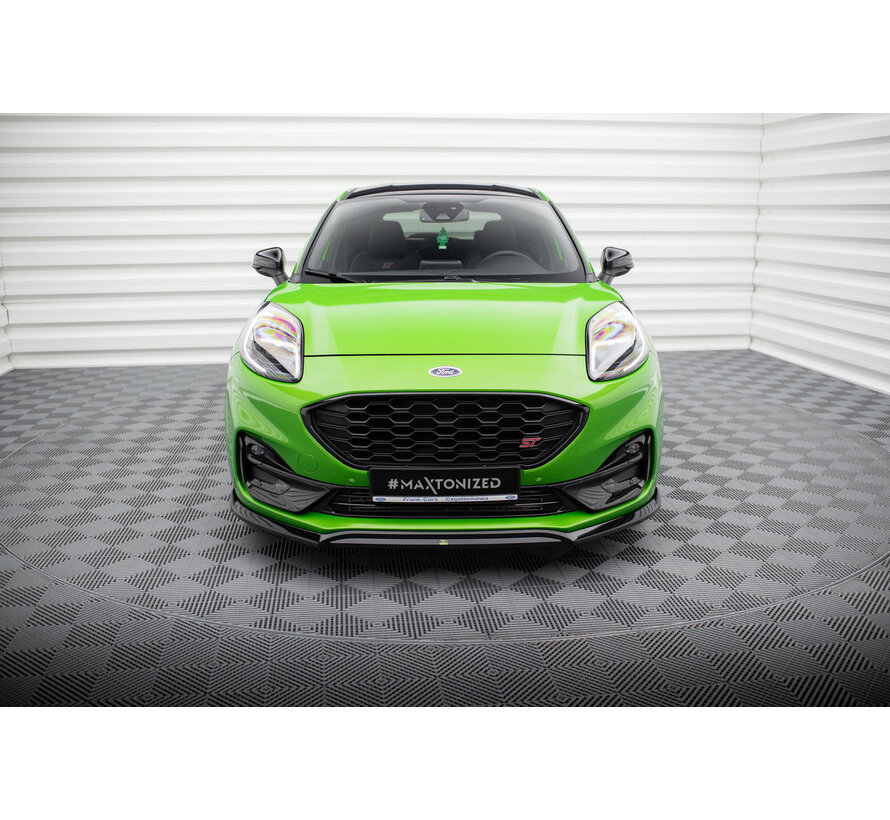 Maxton Design Front Splitter V.2 Ford Puma ST / ST-Line Mk1