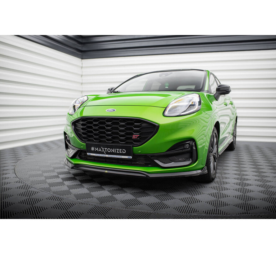 Maxton Design Front Splitter V.2 Ford Puma ST / ST-Line Mk1