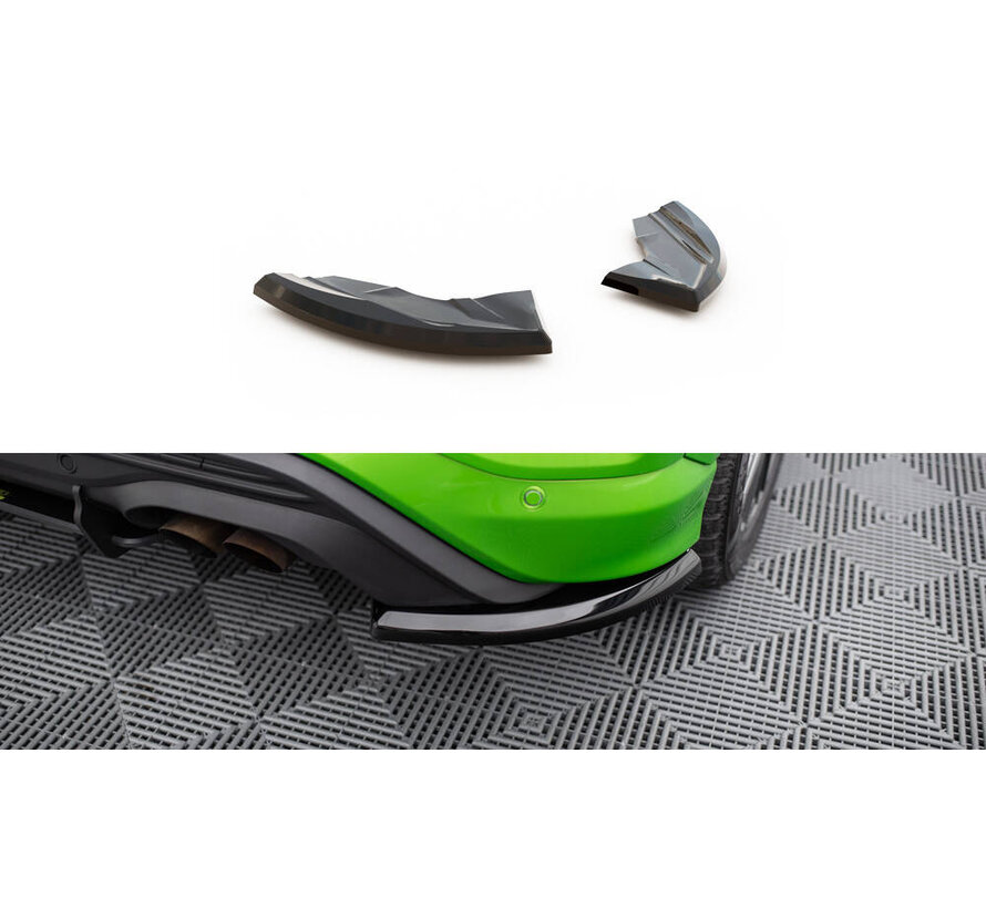 Maxton Design Rear Side Splitters Ford Puma ST Mk1