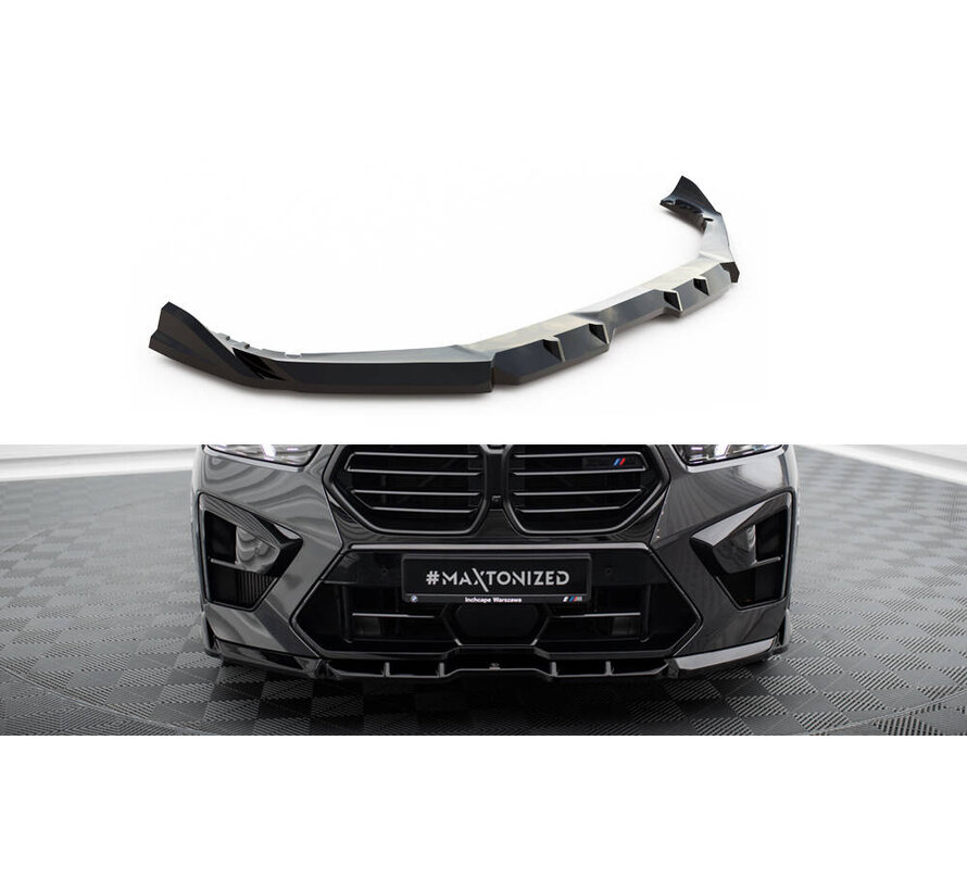 Maxton Design Front Splitter V.1 BMW X5 M F95 Facelift