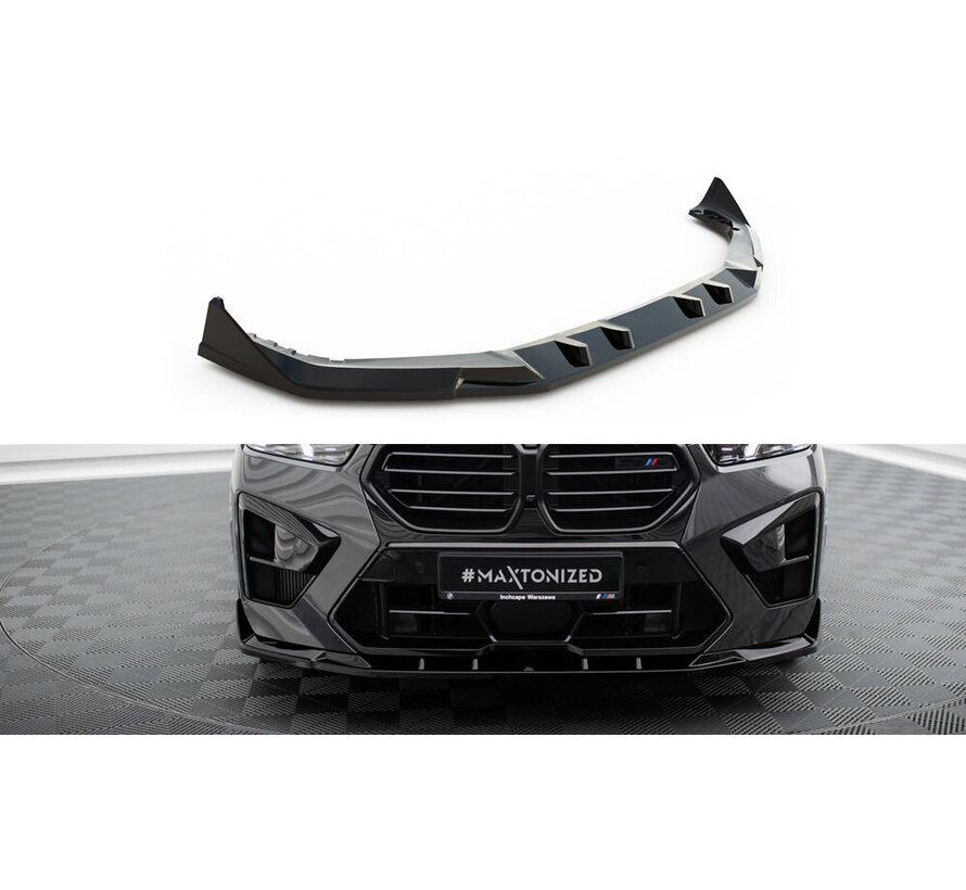 Maxton Design Front Splitter V.2 BMW X5 M F95 Facelift