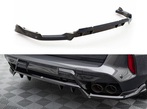 Maxton Design Maxton Design Rear Splitter (with vertical bars) BMW X5 M F95 Facelift