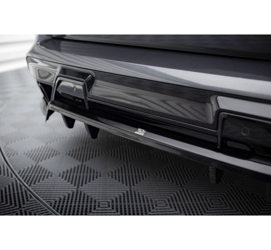 Maxton Design Rear Splitter (with vertical bars) BMW X5 M F95 Facelift