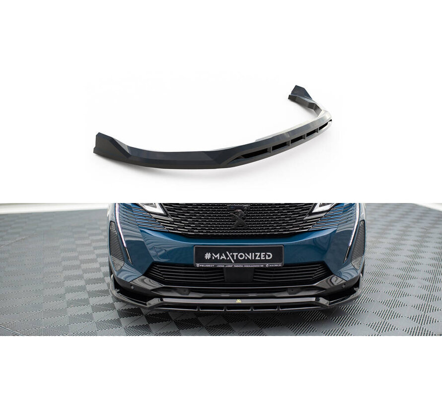 Maxton Design Front Splitter Peugeot 3008 GT-Line Mk2 Facelift