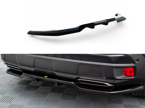 Maxton Design Maxton Design Rear Splitter (with vertical bars) Peugeot 3008 GT-Line Mk2 Facelift