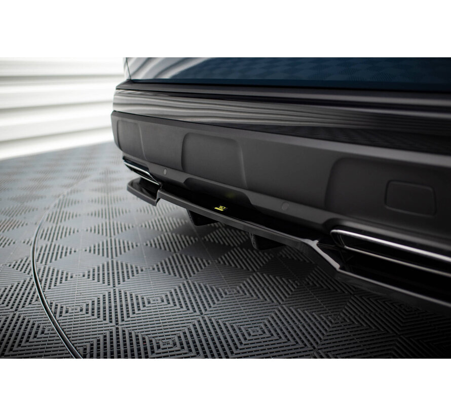 Maxton Design Rear Splitter (with vertical bars) Peugeot 3008 GT-Line Mk2 Facelift
