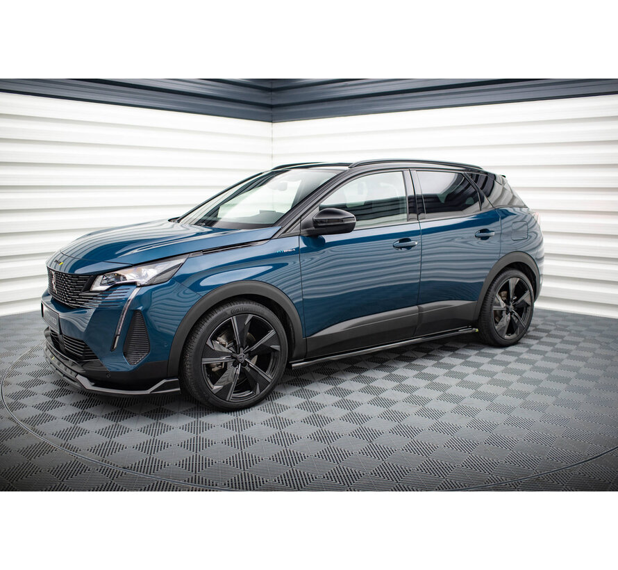 Maxton Design Side Skirts Diffusers Peugeot 3008 GT-Line Mk2 Facelift