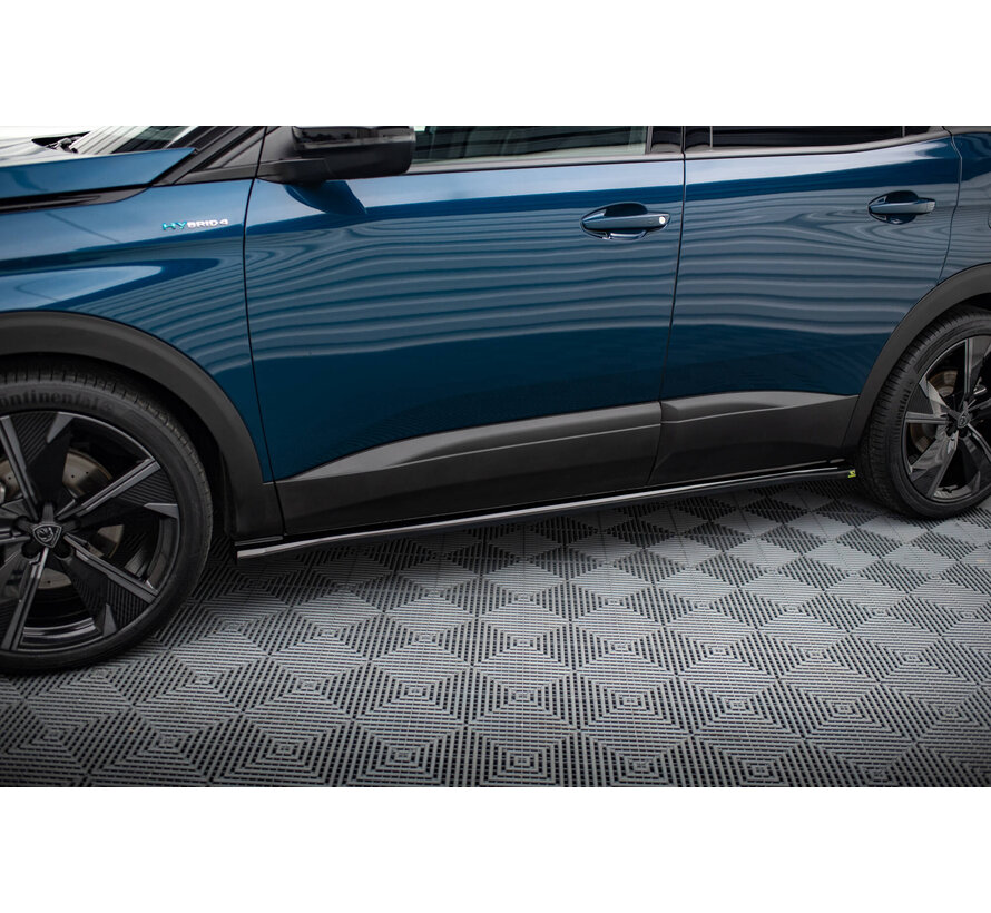 Maxton Design Side Skirts Diffusers Peugeot 3008 GT-Line Mk2 Facelift