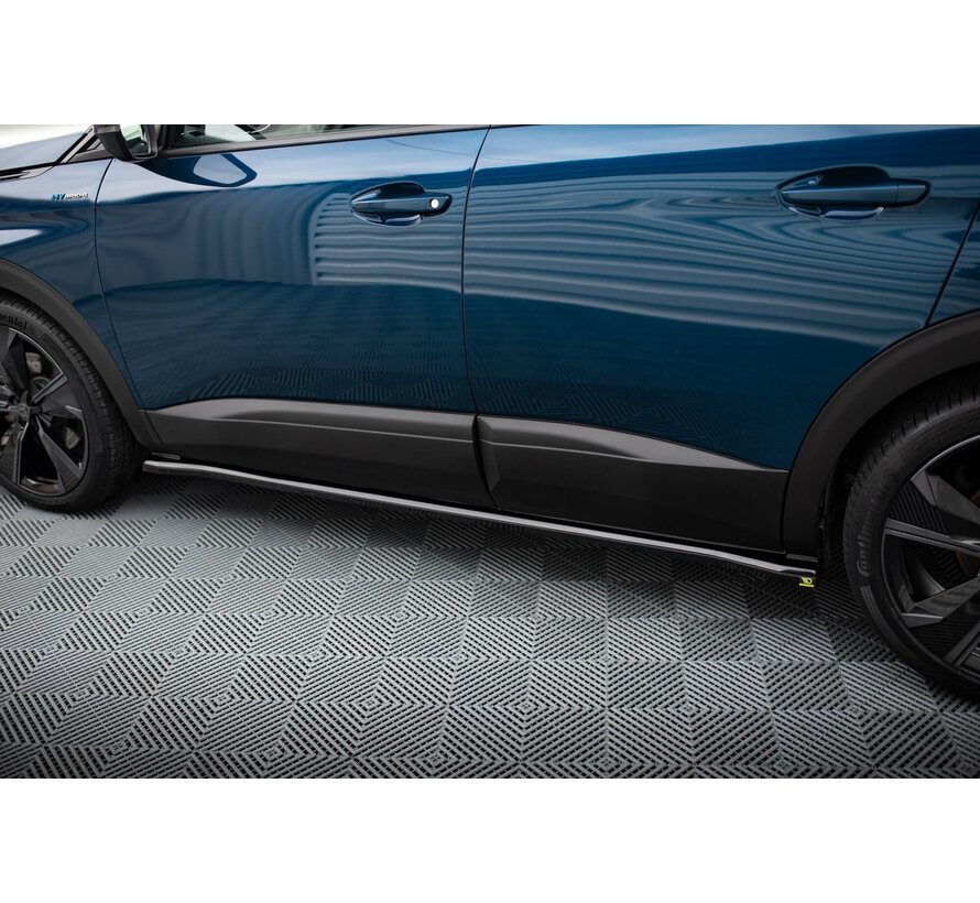 Maxton Design Side Skirts Diffusers Peugeot 3008 GT-Line Mk2 Facelift