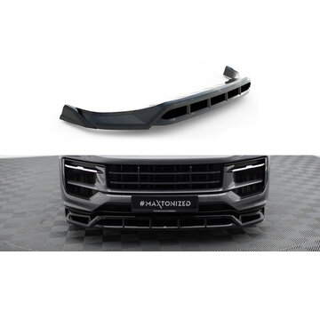 Maxton Design Maxton Design Front Splitter Porsche Cayenne SUV / Coupe Mk3 Facelift