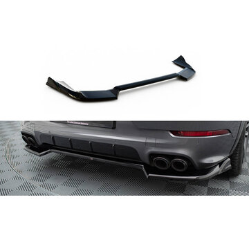 Maxton Design Maxton Design Rear Splitter Porsche Cayenne SUV / Coupe Mk3 Facelift