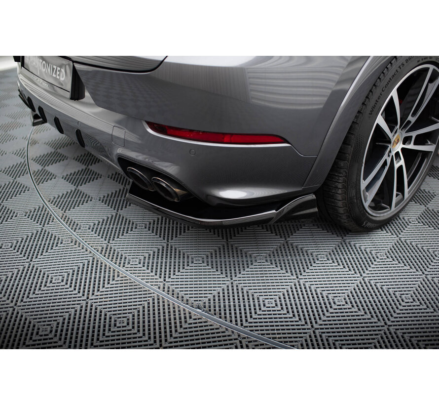 Maxton Design Rear Splitter Porsche Cayenne SUV / Coupe Mk3 Facelift