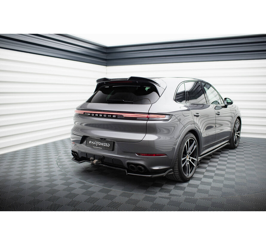 Maxton Design Rear Splitter Porsche Cayenne SUV / Coupe Mk3 Facelift