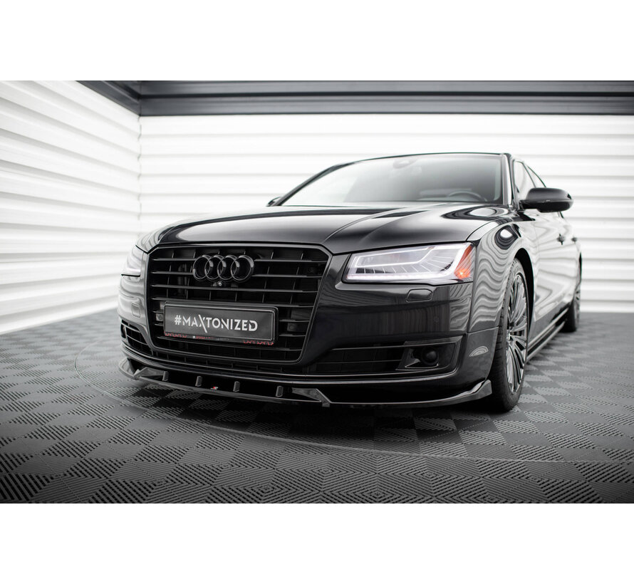 Maxton Design Front Splitter Audi A8 D4 Facelift