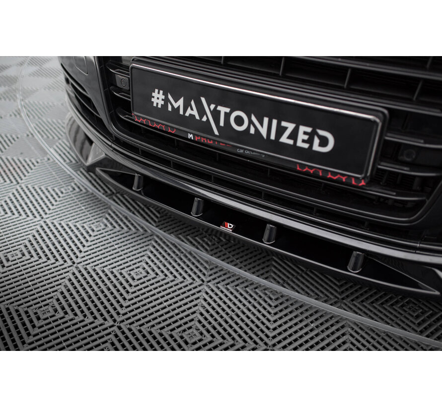 Maxton Design Front Splitter Audi A8 D4 Facelift