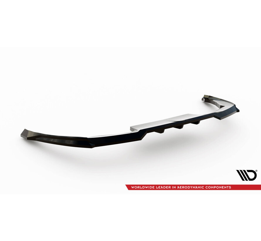 Maxton Design Rear Splitter (with vertical bars) Peugeot 408 Mk1