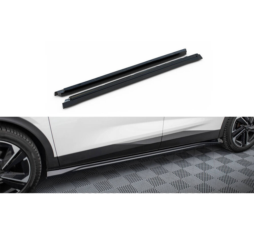 Maxton Design Side Skirts Diffusers Peugeot 408 Mk1