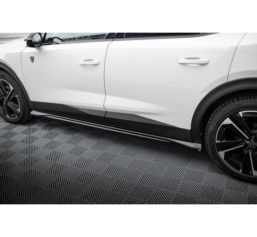 Maxton Design Side Skirts Diffusers Peugeot 408 Mk1