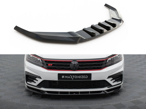 Maxton Design Maxton Design Front Splitter V.1 Volkswagen Passat GT B8 Facelift USA