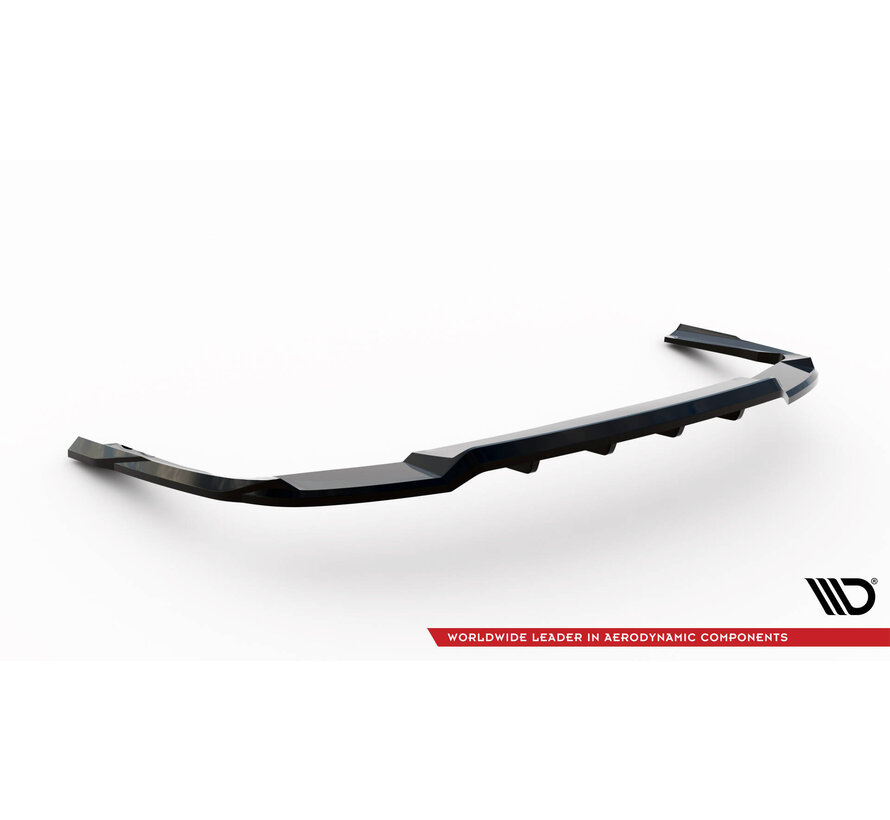 Maxton Design Rear Splitter (with vertical bars) Volkswagen Passat GT B8 Facelift USA