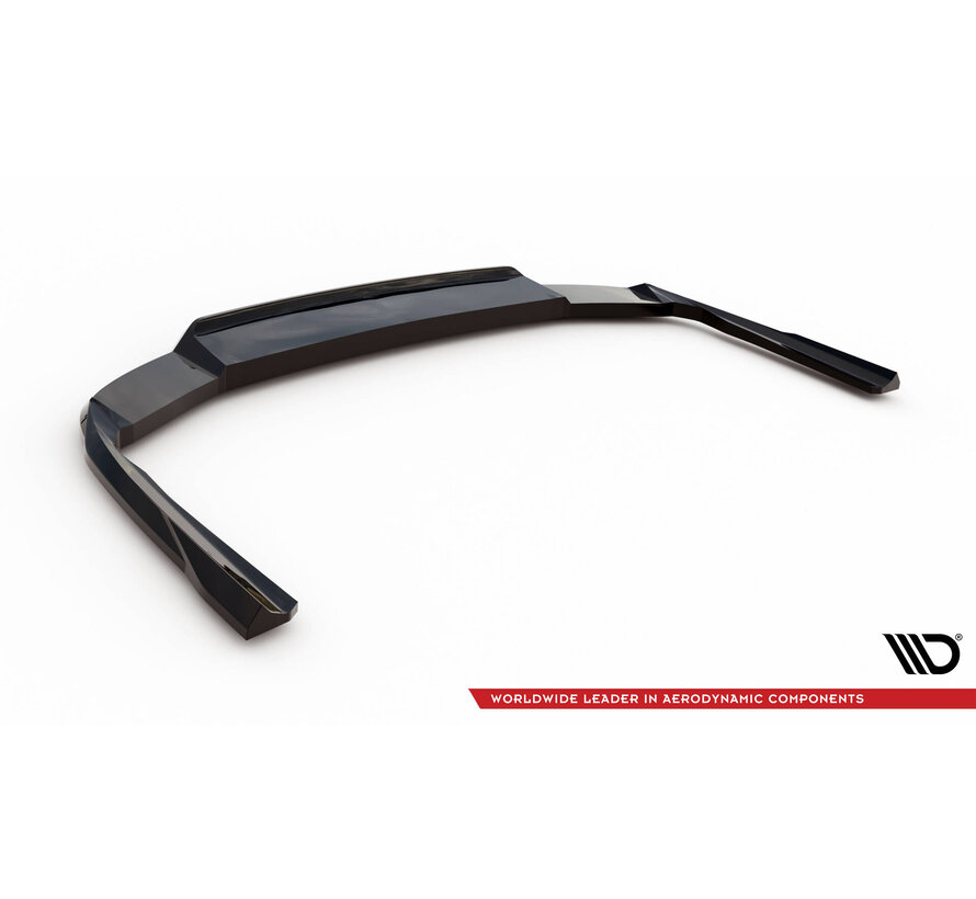 Maxton Design Rear Splitter (with vertical bars) Volkswagen Passat GT B8 Facelift USA