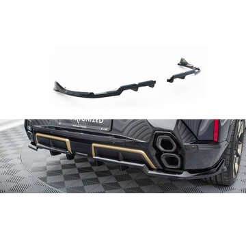 Maxton Design Maxton Design Rear Splitter (with vertical bars) BMW XM G09