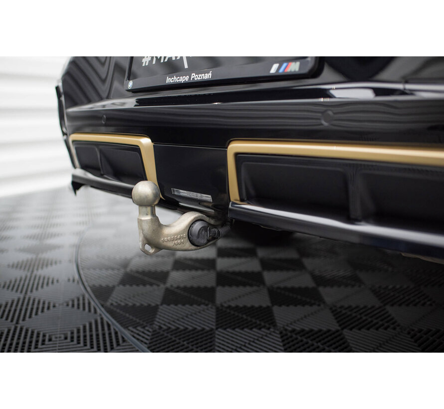 Maxton Design Rear Splitter (with vertical bars) BMW XM G09