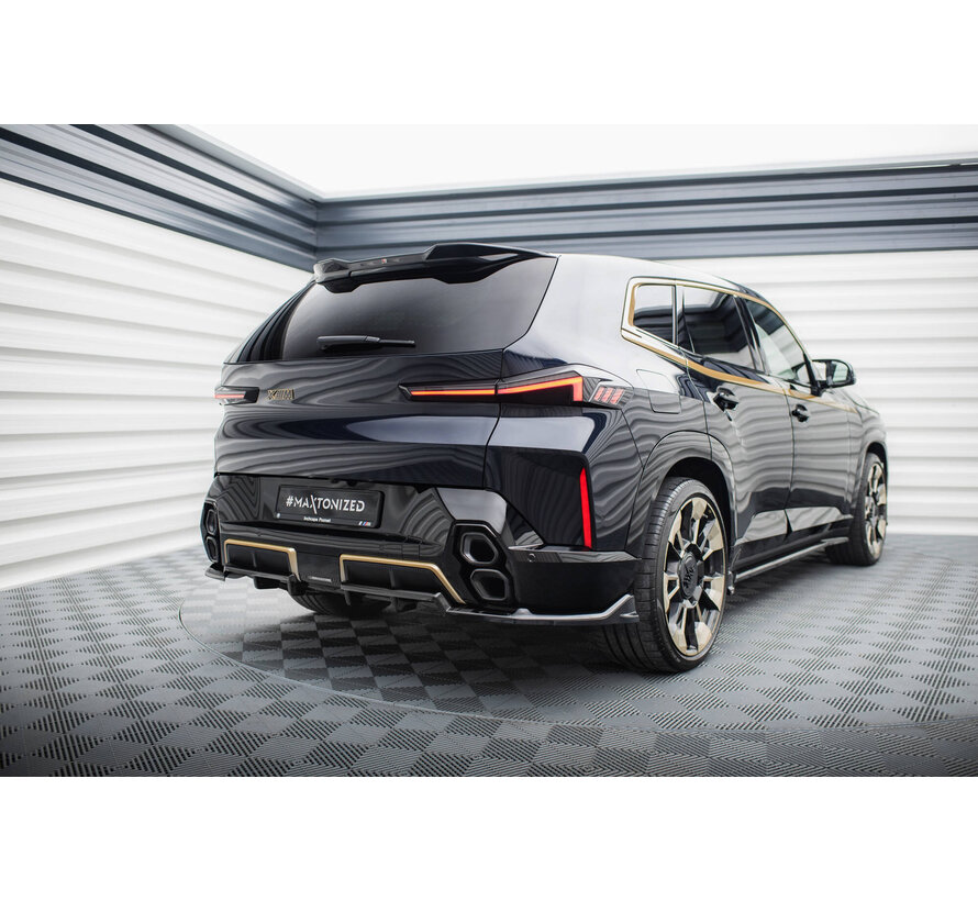 Maxton Design Rear Splitter (with vertical bars) BMW XM G09