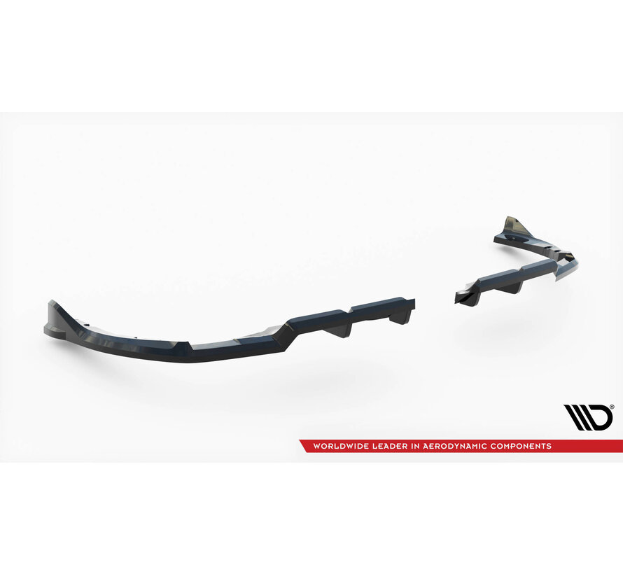 Maxton Design Rear Splitter (with vertical bars) BMW XM G09