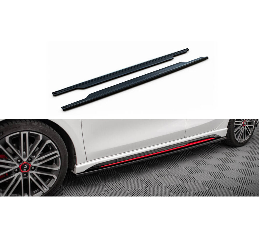 Maxton Design Side Skirts Diffusers Kia Ceed GT Mk3