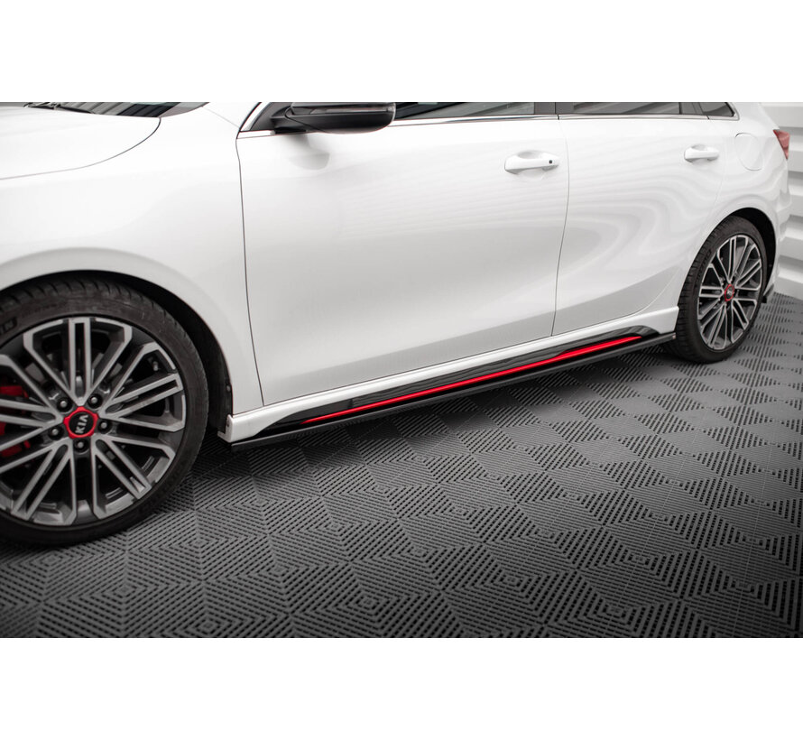 Maxton Design Side Skirts Diffusers Kia Ceed GT Mk3