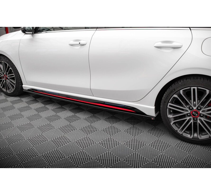 Maxton Design Side Skirts Diffusers Kia Ceed GT Mk3